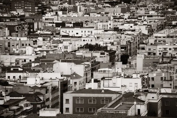 Bâtiment Madrid Vue Sur Toit Espagne — Photo