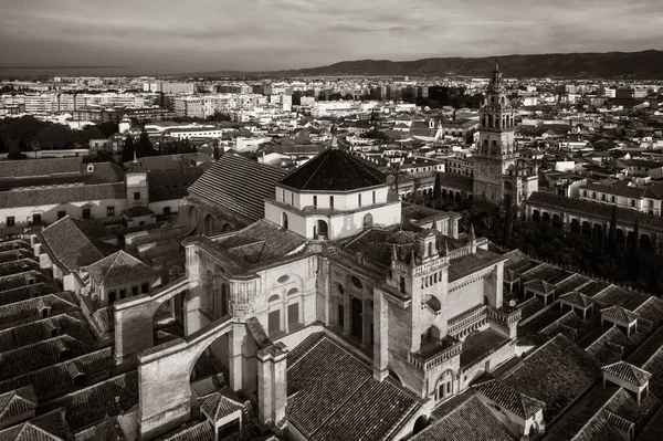 Ciudad Antigua Arquitectura Córdoba Vista Desde Aire España —  Fotos de Stock