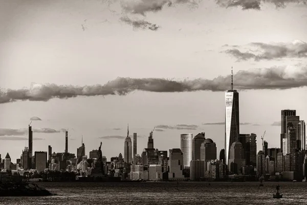 New York City Downtown Skyline Architecture — Stock Photo, Image