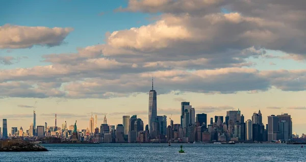 Skyline Von New York City Mit Architektur — Stockfoto