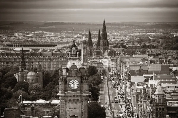 Edinburgh City Street Vista Calton Hill Regno Unito — Foto Stock