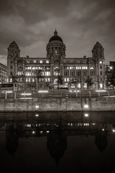 리버풀의 역사적 건축물 영국의 중심에 — 스톡 사진