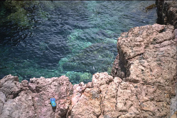 Mediterranean clean ocean near Ibiza