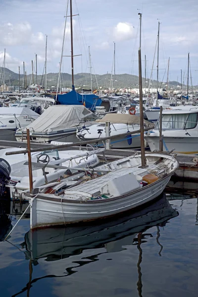 Small Sailing Boat Ibiza Spain — Stock Photo, Image