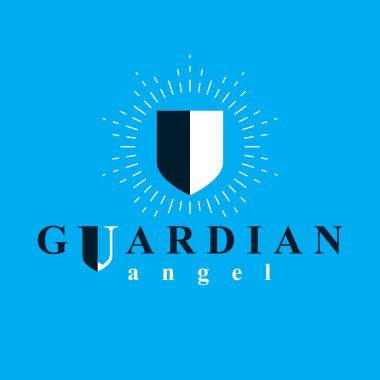 Emniyet ve güvenlik metafor sembolü.