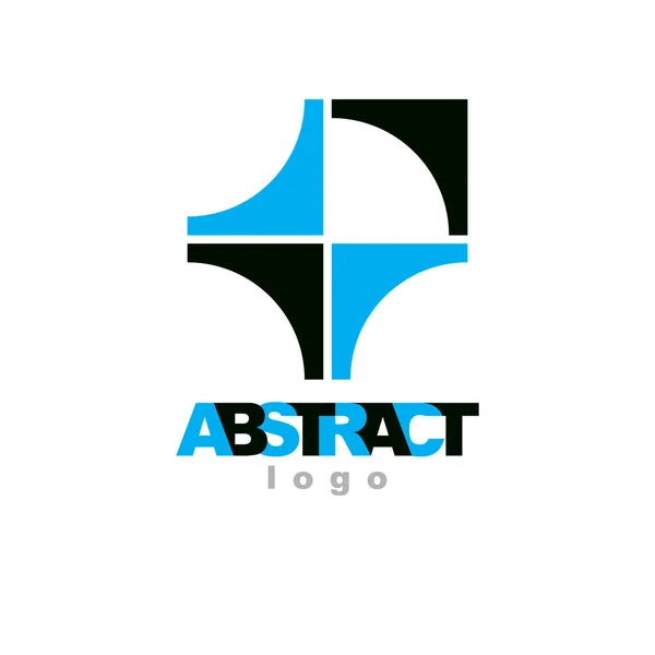 Forme Géométrique Abstraite Vectorielle Idéale Pour Une Utilisation Comme Logo — Image vectorielle