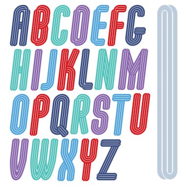 Vektör sanat funky komut dosyasından bir logo tasarım karnaval duyuru için paralel çizgiler ile oluşturulan z