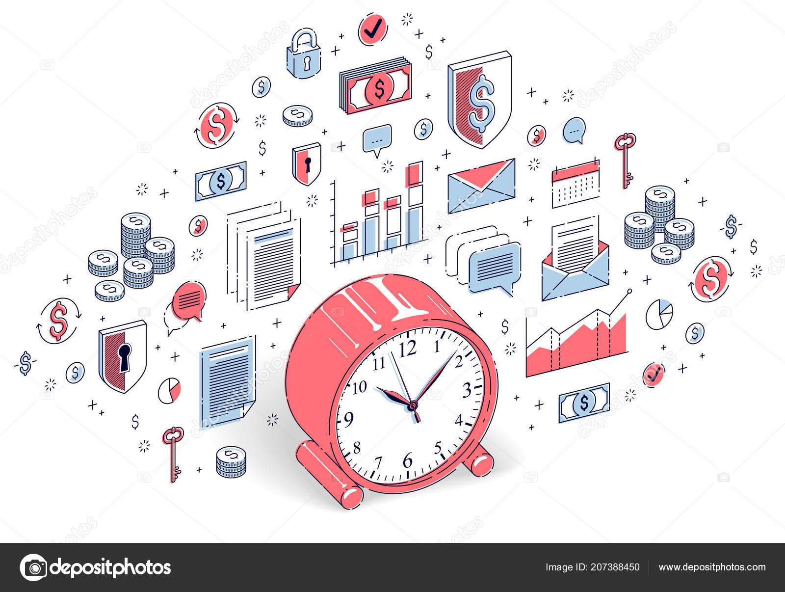 Clock Time Table Chart