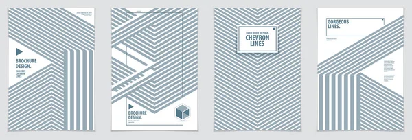 Fütürist minimal broşürler grafik tasarım şablonları. Vektör geometrik desenler soyut arkaplanlar oluşturuldu. Broşürler, broşürler, tebrik kartları, davetiyeler ve reklamlar için tasarım şablonları. A4 yazdırma biçimi.