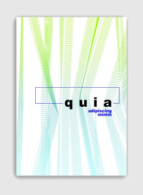 Çizgi sanat vektörü minimalist modern broşür tasarımı, kaplama şablonu, geometrik yarım ton gradyanı. Pankartlar, afişler, posterler, ilanlar için. Mükemmel ve farklı, desen dokusu.