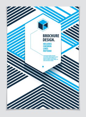 Geleceğin geometrik tasarım şablonu. Soyut çizgili dokulu geometrik vektör deseni. Kapak, Plakkart, Poster, Flyer ve Sancak Tasarımı için düzenleme. A4 yazdırma biçimi.