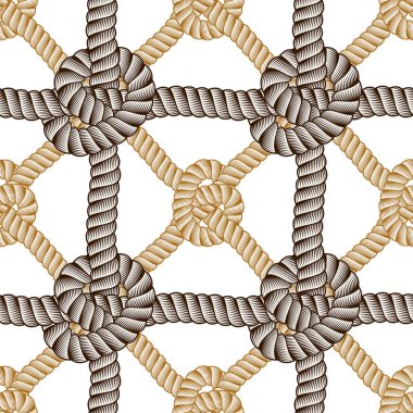 İp seamless modeli, trendy vektör duvar kağıdı arka plan