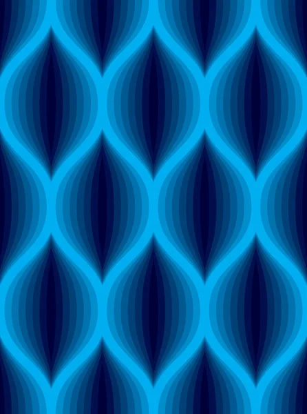 抽象的な線の幾何学的なシームレス パターン — ストックベクタ