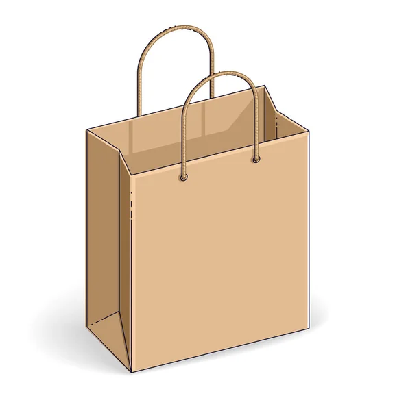 Shopping Väska Stor Försäljning Utförsäljning Detaljhandeln Black Friday Rabatt Eco — Stock vektor