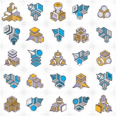 Yapıların koleksiyonu mühendislik, soyut vektörler kümesi.