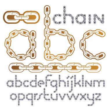 Vektör type yazı tipi, üzerinden komut dosyası bir z için küçük dekoratif harfler, abc bağlı zinciri bağlantı kullanılarak oluşturulan