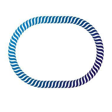 Dekoratif Ödülü vintage dairesel çerçeve ile yapılan ip tasarım, vektör retro tarzı etiket, hanedanlık armaları amblemi beyaz arka plan üzerinde izole olarak açık kopya alanı