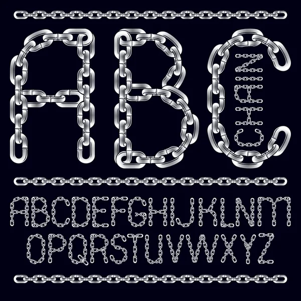 Vector Letras Alfabeto Inglés Colección Abc Fuente Decorativa Capital Creado — Archivo Imágenes Vectoriales