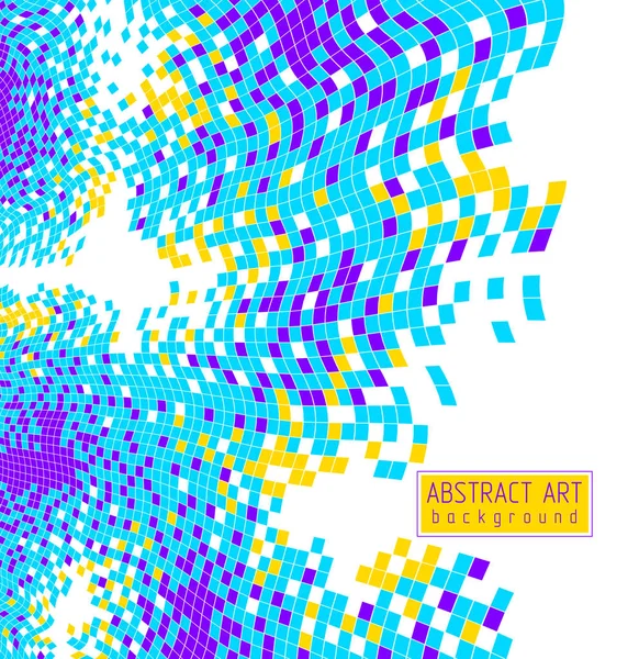 Geometryczne Minimalne Wektor Sztuki Piękne Wymiarowe Ilustracja Mozaiki Płytki Nowoczesny — Wektor stockowy