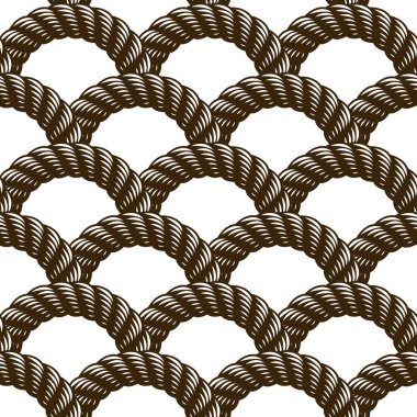 İp seamless modeli, trendy vektör duvar kağıdı arka plan, dokuma veya balıkçılık net makro sonsuz illüstrasyon, Usable kumaş, duvar kağıdı, ambalaj, web ve baskı için ayrıntılı