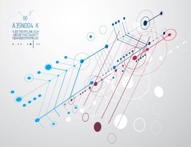 Makine Mühendisliği teknolojisi arka plan, sibernetik soyutlama