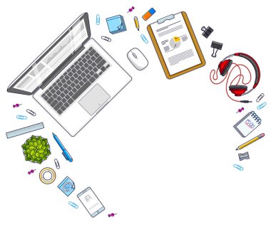 Office çalışan veya girişimci Danışma işyerinde 