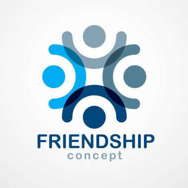 Ekip çalışması işadamı birlik ve işbirliği kavramı 