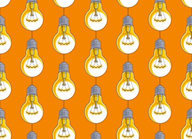 Ampuller pürüzsüz arkaplan, yaratıcı fikirler konsepti, yaratıcılar veya tasarımcılar için web sitesi, vektör duvar kağıdı veya web sitesi arka planı.