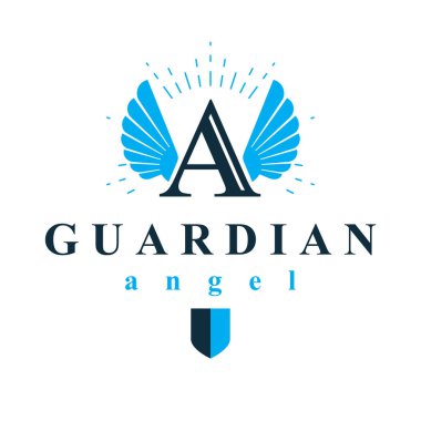 Kutsal Ruh grafik vektör logo kullanılmak üzere eğitim ve dini kuruluşlar.