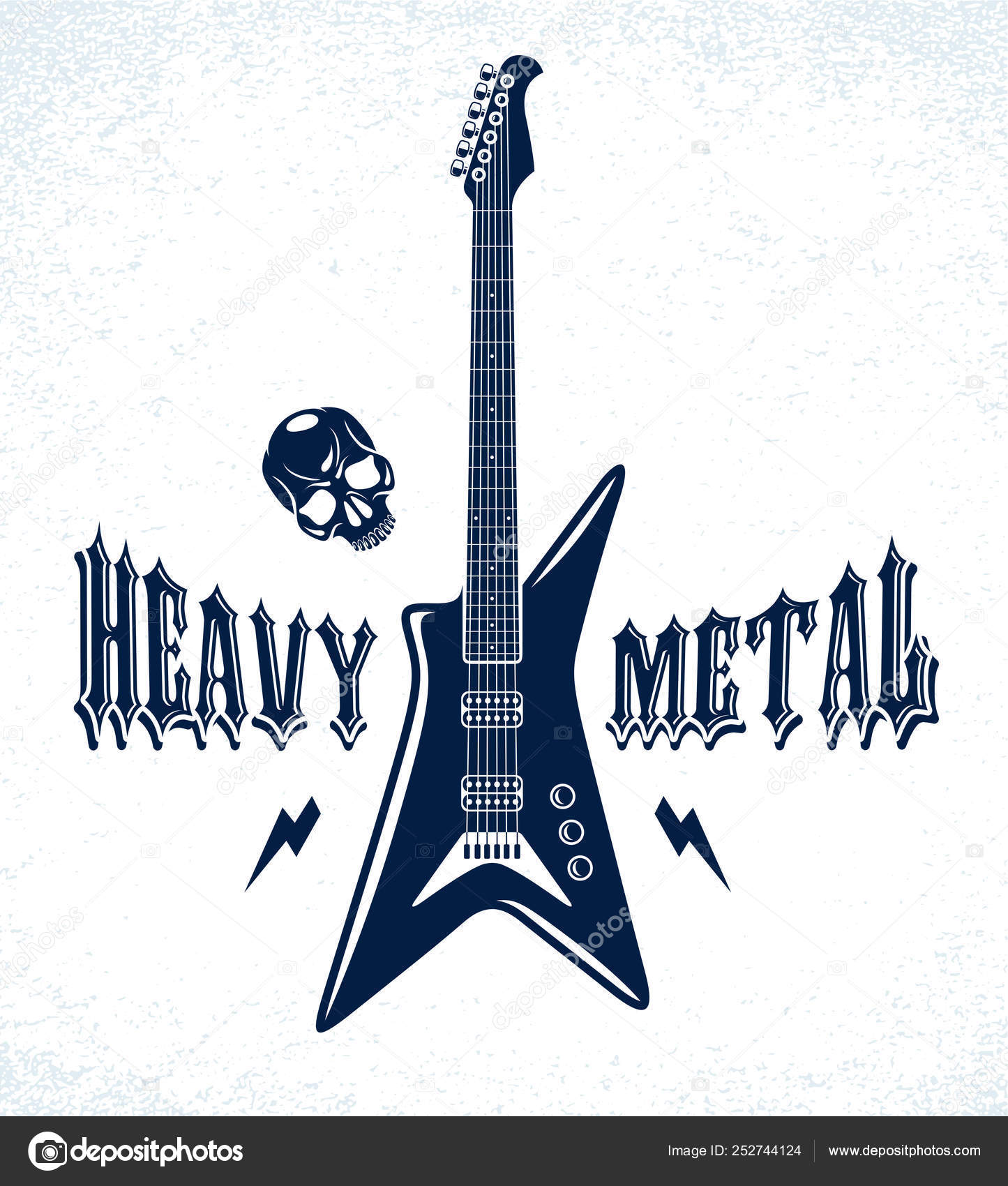 Heavy metal electric guitar deals