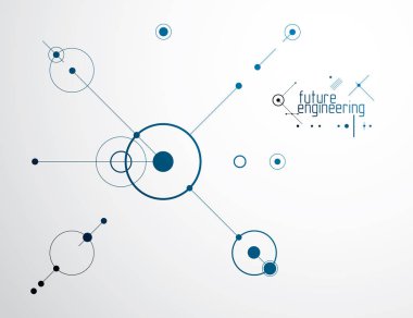 Teknik planı, soyut mühendislik taslak kullanılmak üzere grafik bir