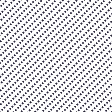 Kesik çizgiler en az vektör seamless modeli, soyut adam