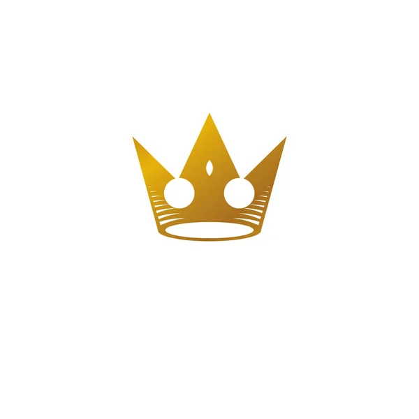 Kaiserliche Kronenvektorillustration. heraldisches Vintage-Logo. retro — Stockvektor