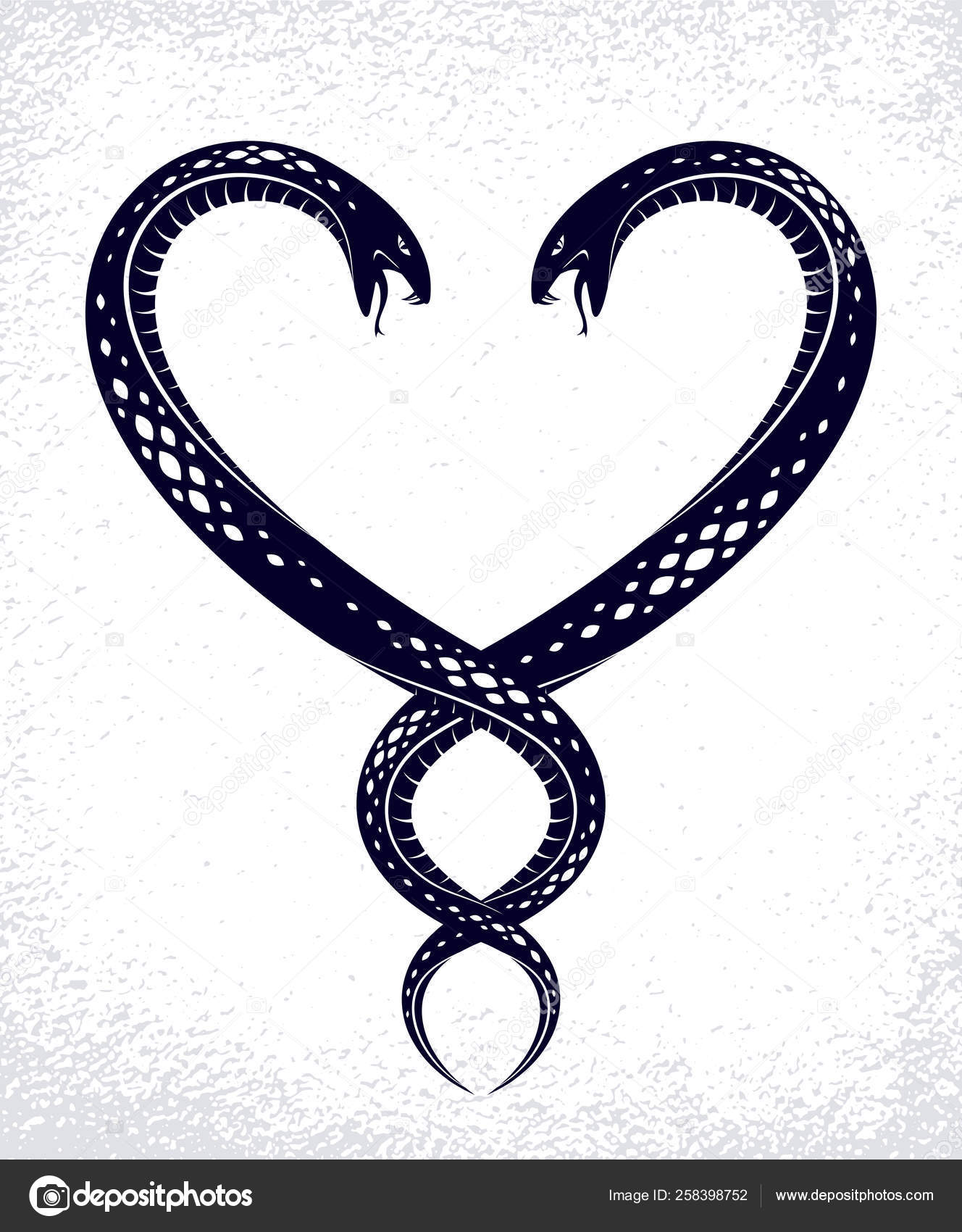 トライバル モノクロ 蛇 ハート タトゥーシール 刺青 防水 オマケ付 | ちゅらネット「にふぇーでーびる」, image size:1328x1700