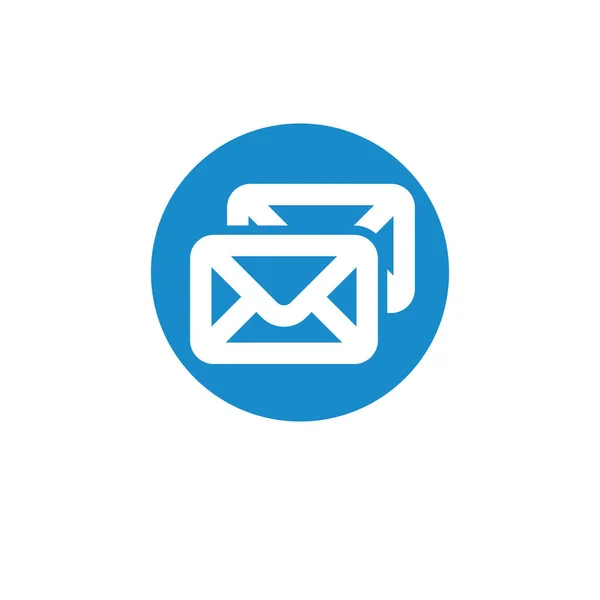 Pictogram Financiën Vector Illustratie Geïsoleerd Witte Achtergrond Envelop Mail Symbool — Stockvector