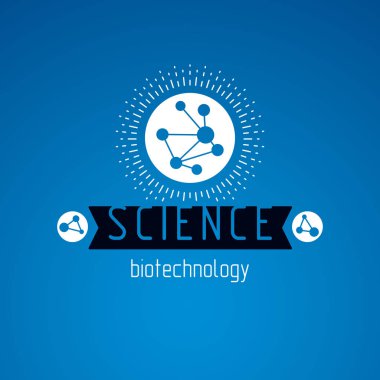 Tel kafes bağlantı kullanılarak oluşturulan molekül vektör modeli. Mol