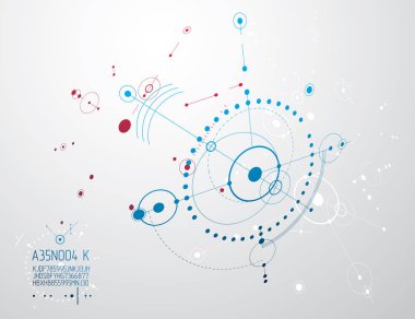 Mühendislik teknoloji vektör duvar kağıdı çevrelerin ve li ile yapılmış