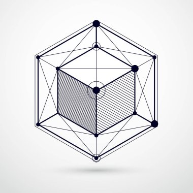 Vektör sanayi ve siyah ve beyaz arka plan, fu mühendislik