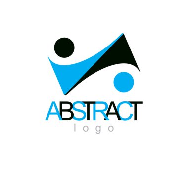 Vektör kavramsal geometrik form iş yenilikçi olarak kullanılabilir