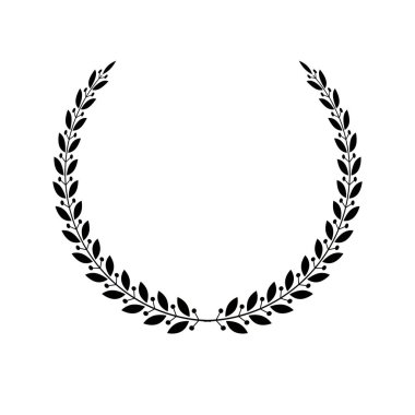 Laurel Wreath çiçek hanedan öğesi. Hanedan arması Aralık