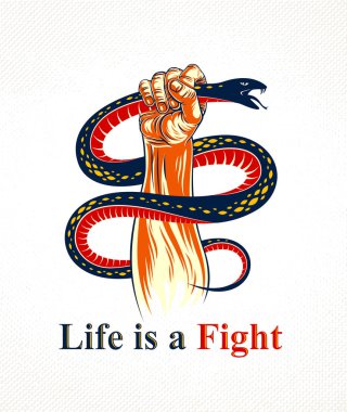 Bir yılan el sıkar, kötülüğe karşı mücadele, karanlık, sid kontrol