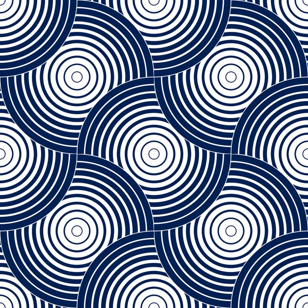 Líneas abstractas patrón geométrico sin costura, vector de repetición sin fin — Archivo Imágenes Vectoriales