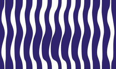 Stilize mavi dalgalar ile deniz vektör dikişsiz desen, eğri l