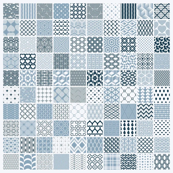 Vector graphic vintage textures created with squares, rhombuses — Stock Vector