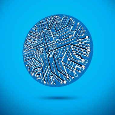 Vektör mikroçip tasarımı, cpu. Bilgi iletişim technolo