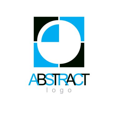 Vektör geometrik kavramsal şekil başarılı busi olarak kullanılabilir