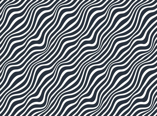 Forrado patrón minimalista sin costuras con ilusión óptica, op ar — Archivo Imágenes Vectoriales