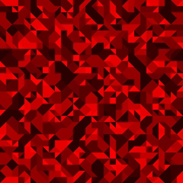 Mozaïek naadloze patroon, geometrische chaotische tegels vector blauw — Stockvector