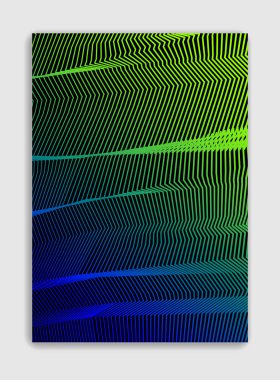 Soyut çizgiler vektör minimal modern broşür tasarımı, kapak sıcaklığı