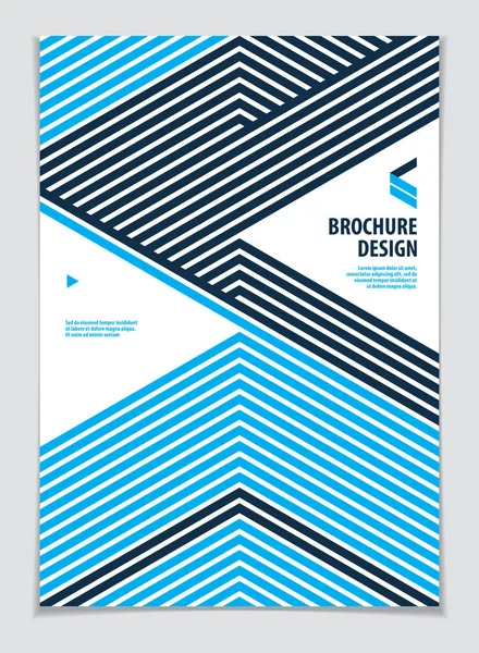 Minimale dekking ontwerp. Vector geometrische patroon abstracte CHTERGRO — Stockvector